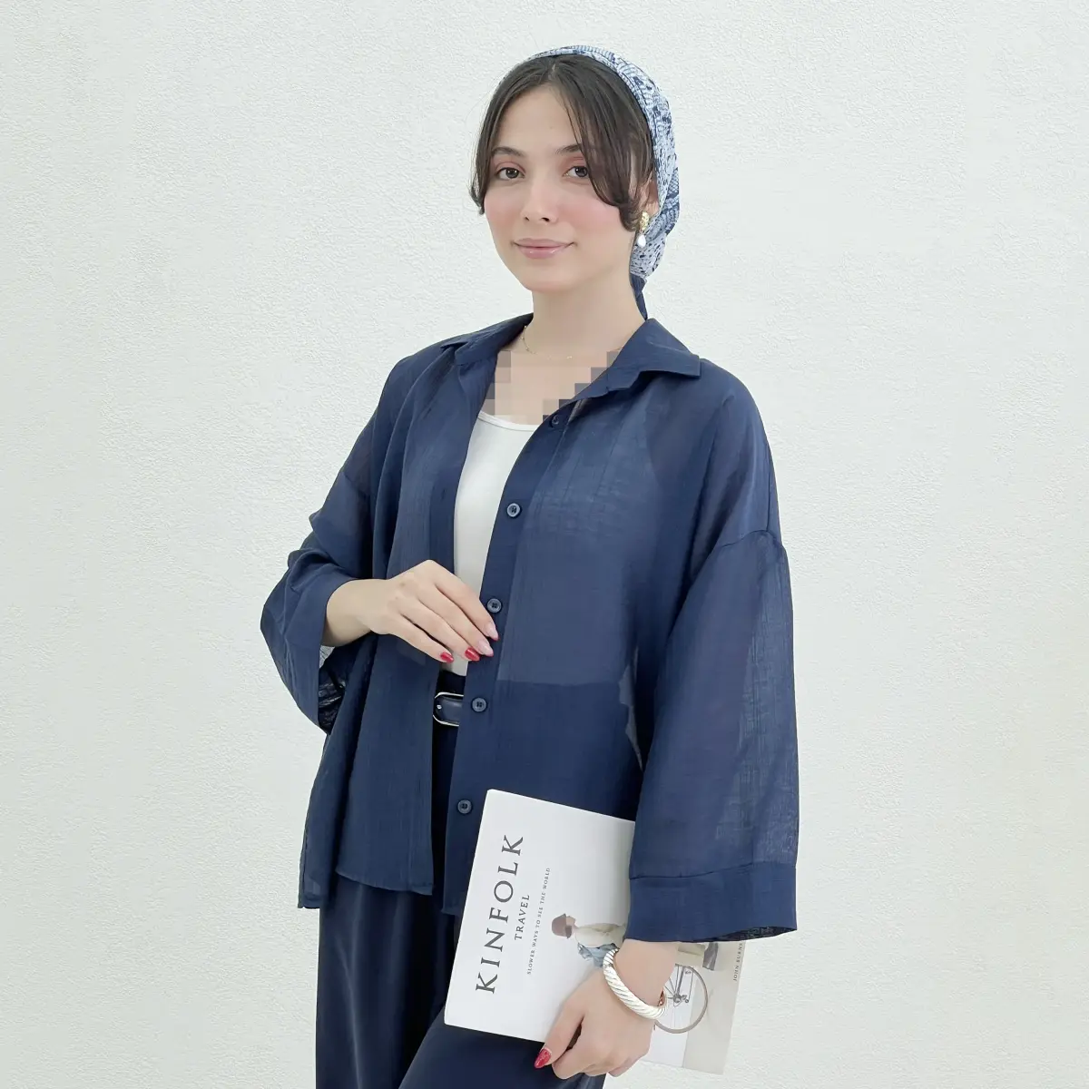 شومیز زنانه شیشه ای