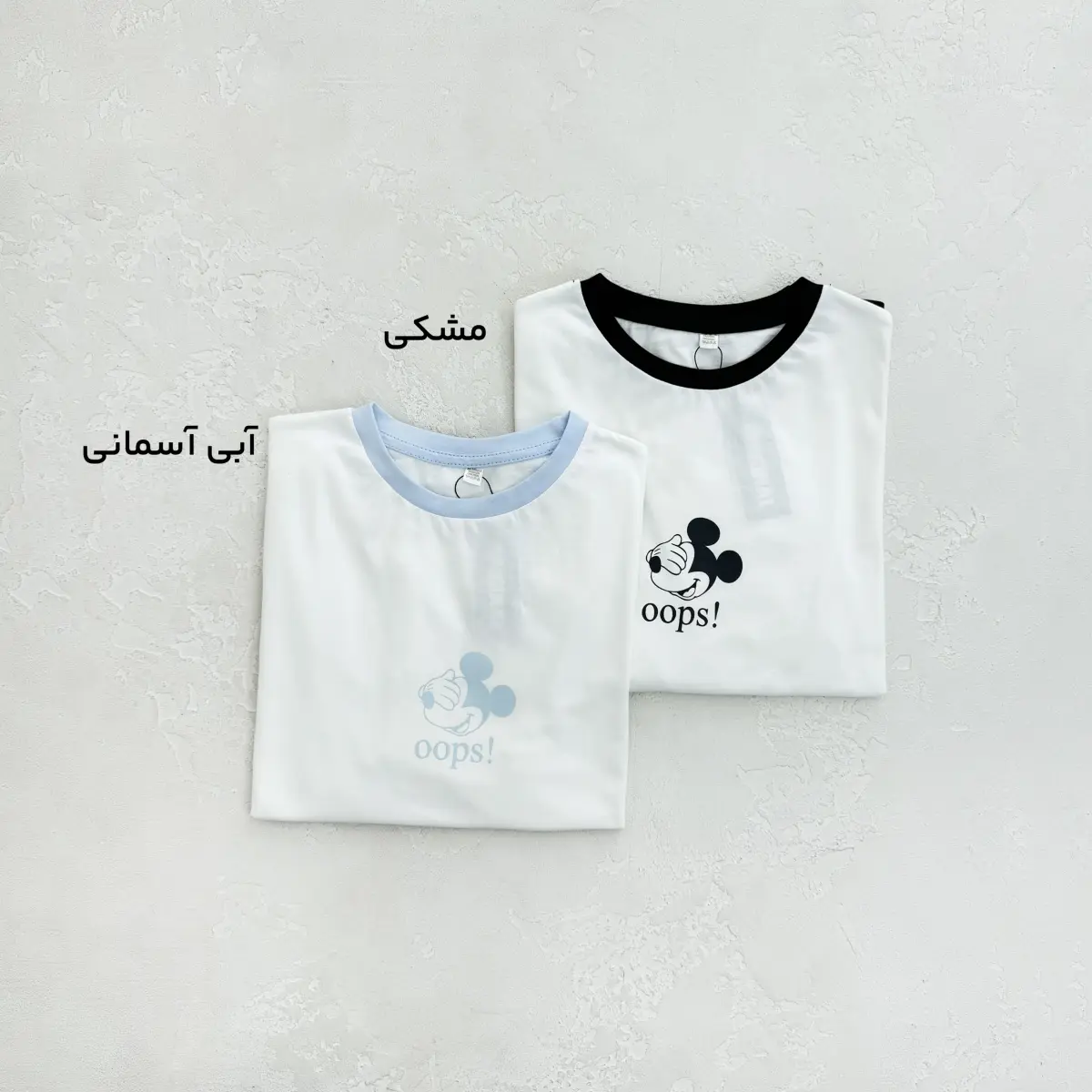 تیشرت زنانه میکی oops