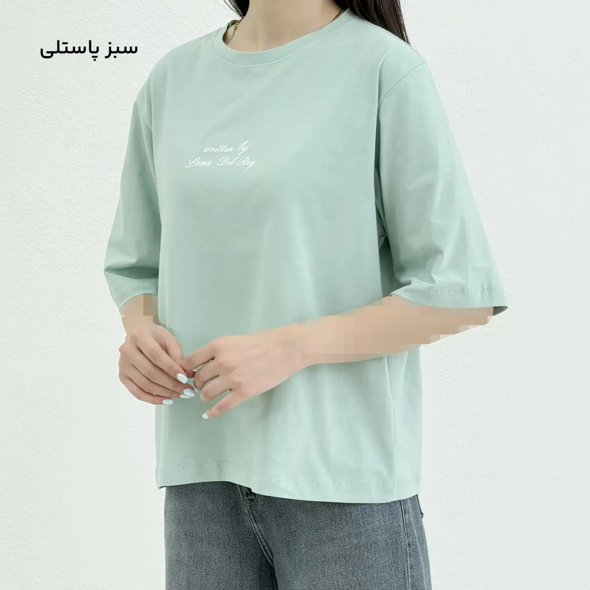 تیشرت زنانه جلو چاپی