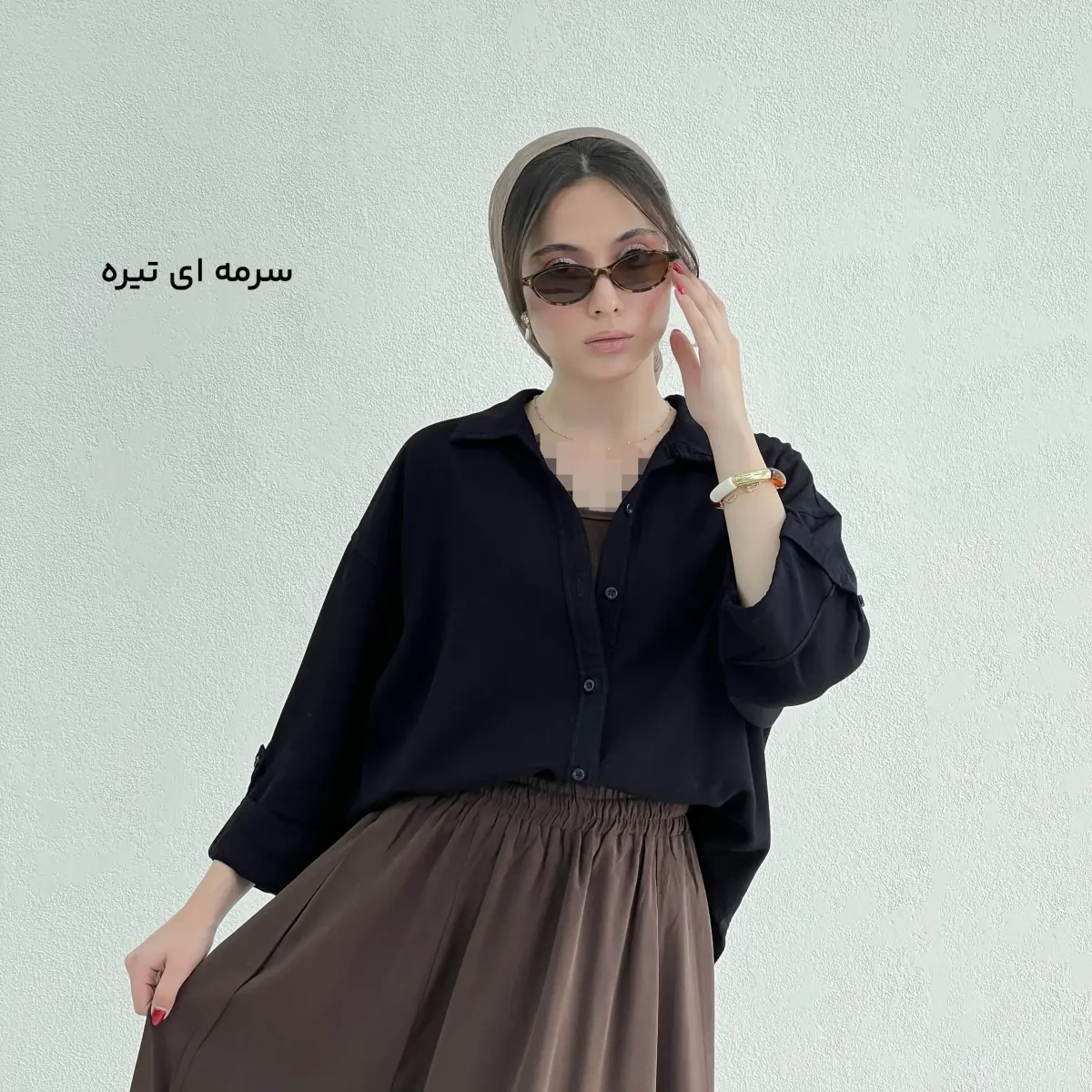 شومیز زنانه کتان سیلک