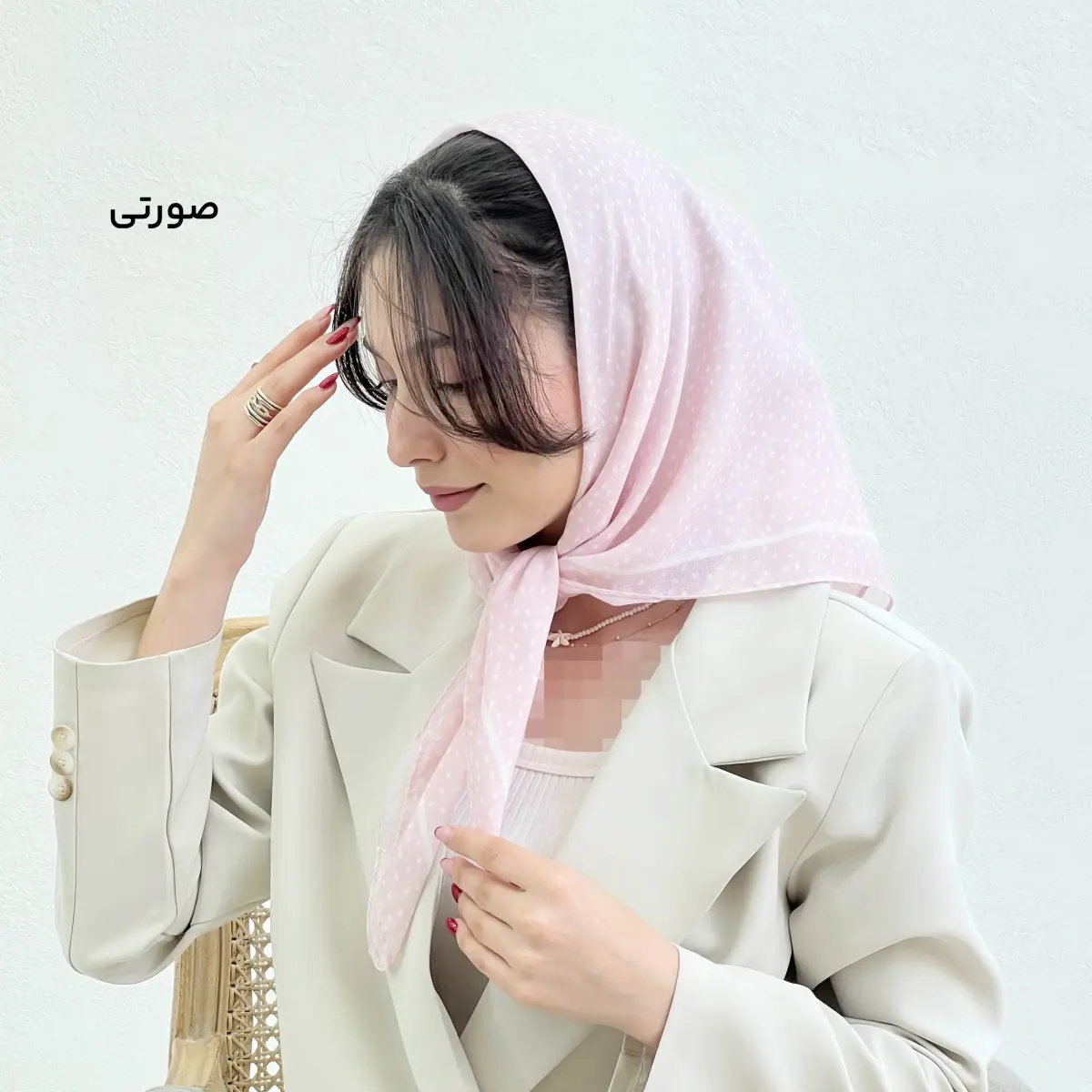 مینی اسکارف زنانه توپکی