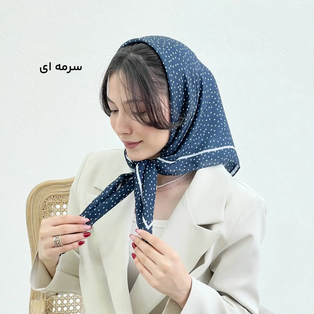 مینی اسکارف زنانه توپکی