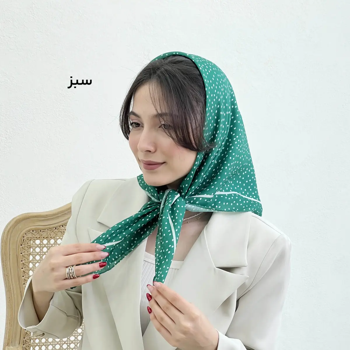 مینی اسکارف زنانه توپکی