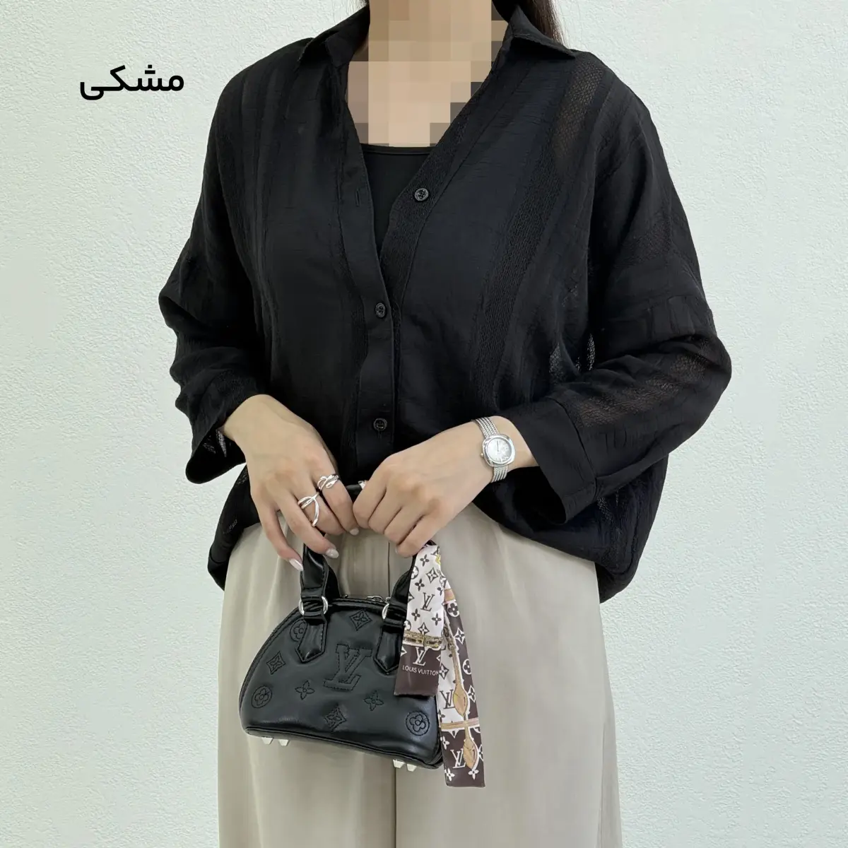 شومیز زنانه راموس شیشه ای