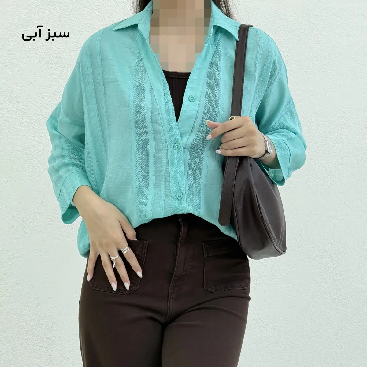 شومیز زنانه راموس شیشه ای