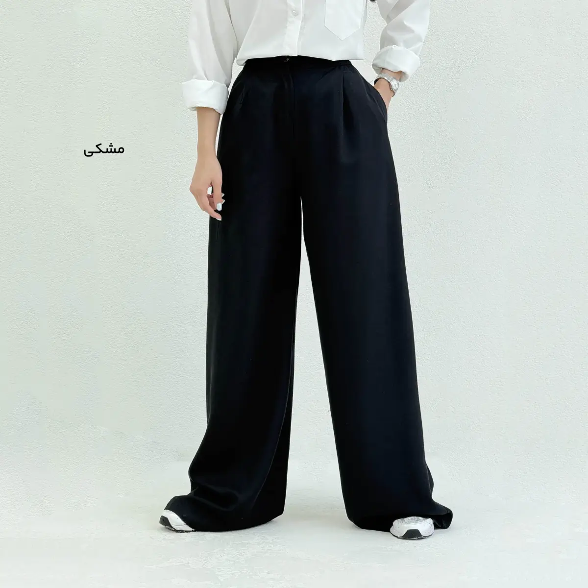 شلوار زنانه بگ سیلک پشت کش
