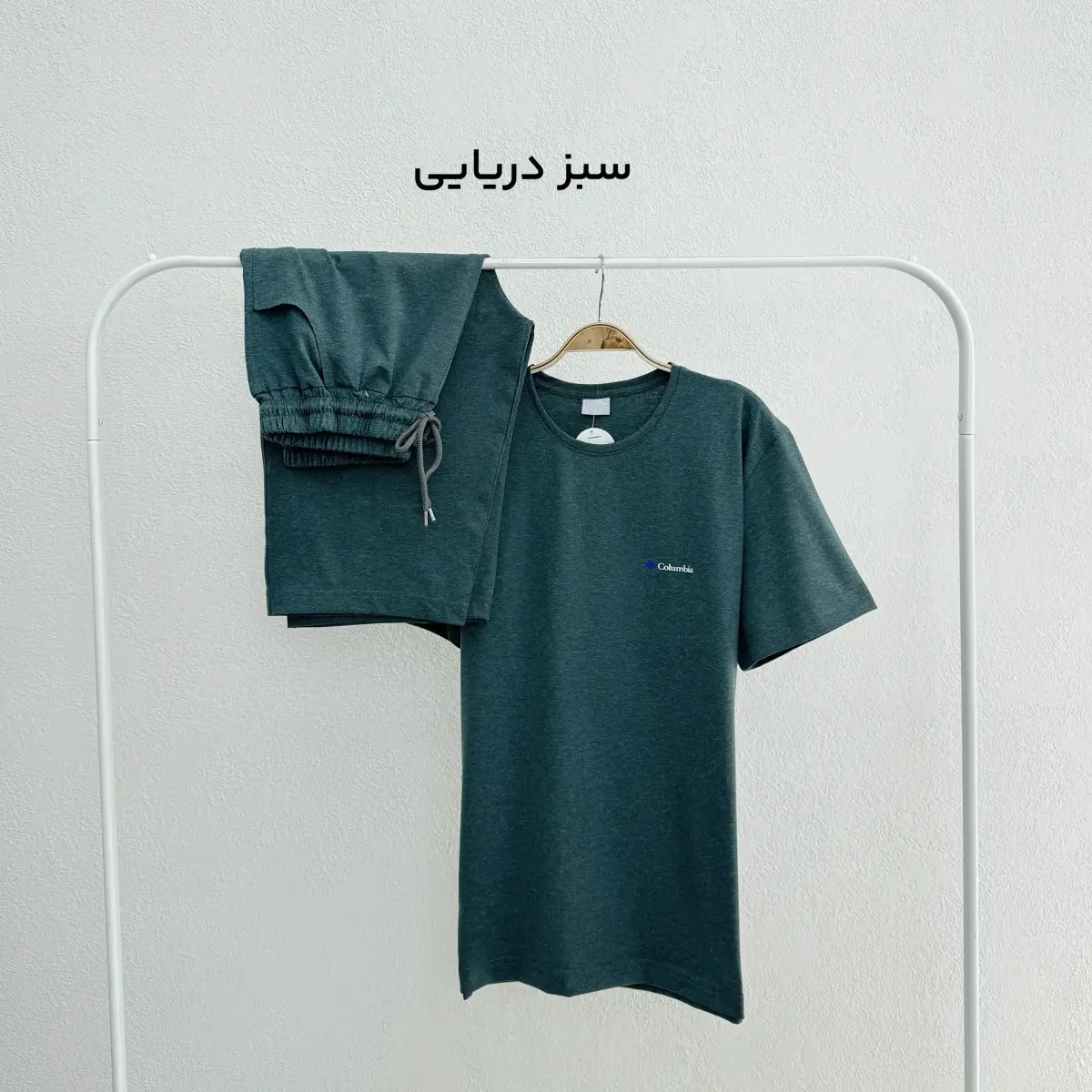 ست راحتی تیشرت شلوارک مردانه