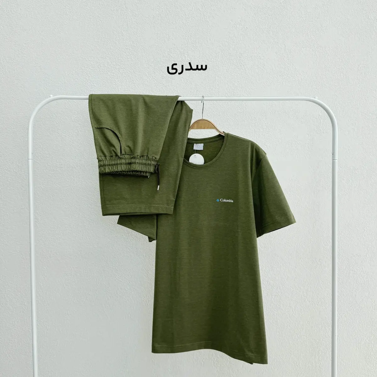 ست راحتی تیشرت شلوارک مردانه