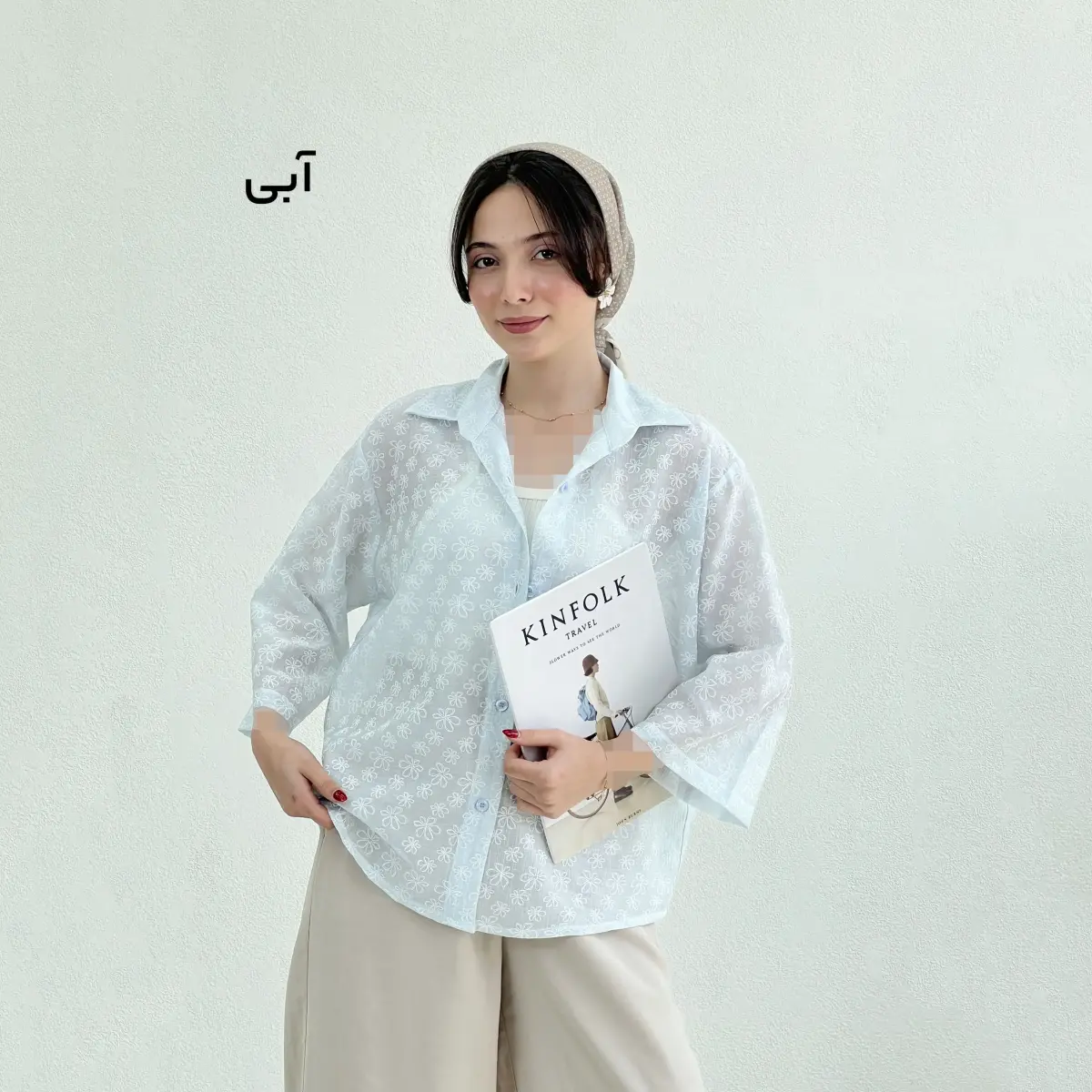 شومیز زنانه طرح گل بهاری