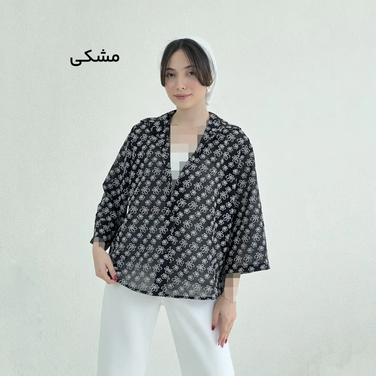 شومیز زنانه طرح گل بهاری