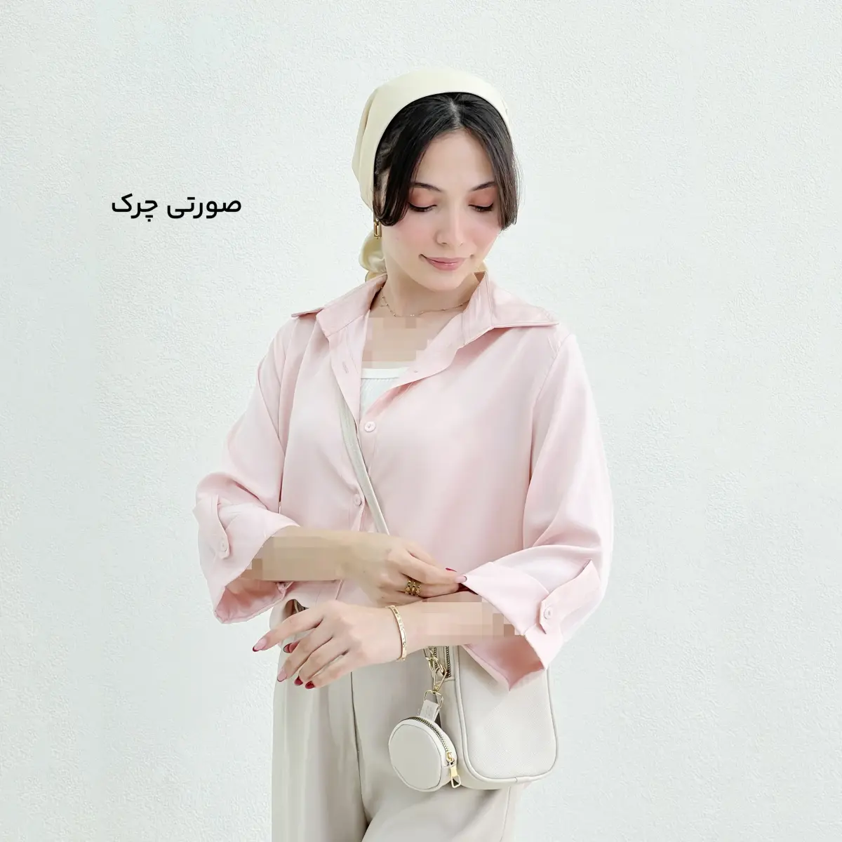 شومیز سیلک زنانه بیسیک