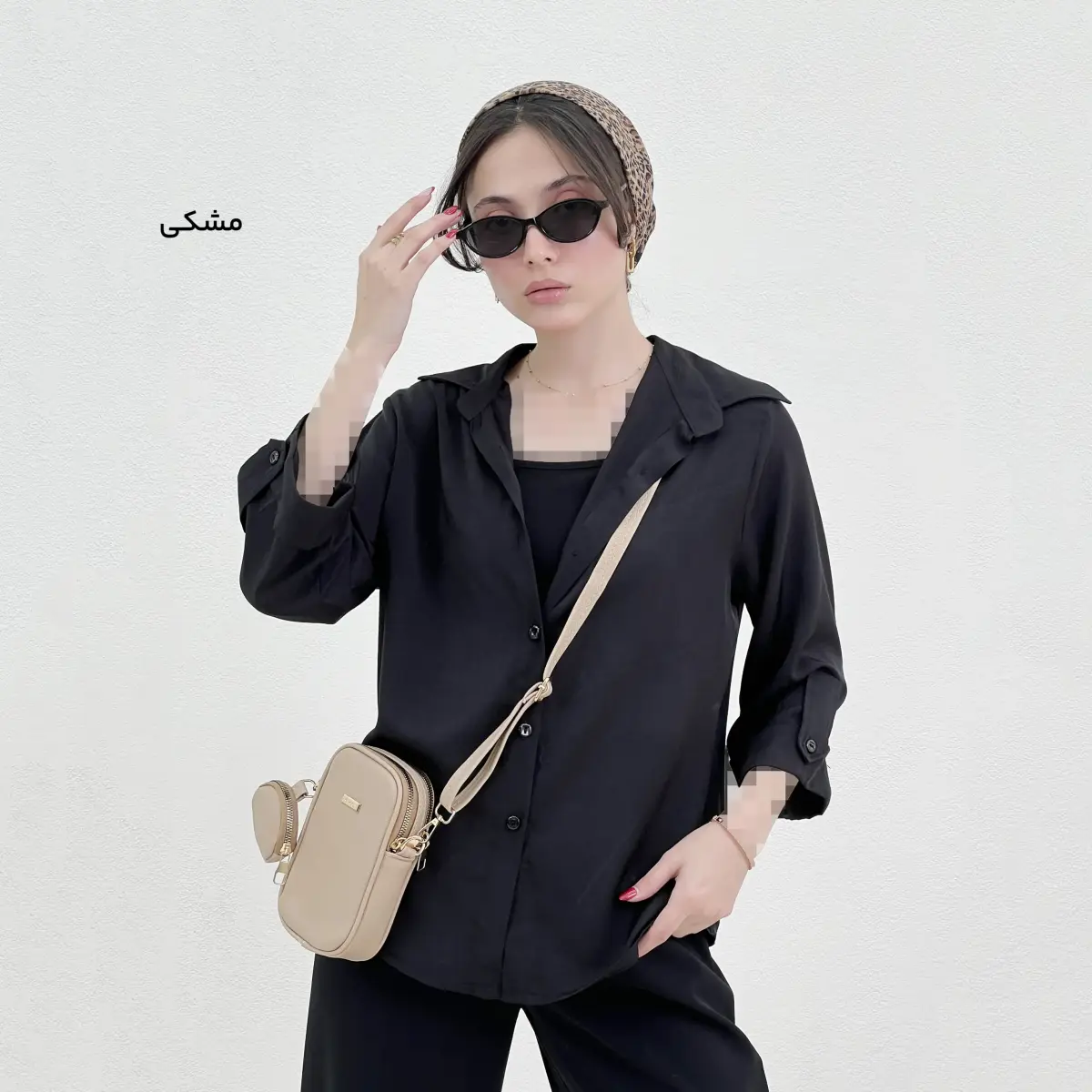 شومیز سیلک زنانه بیسیک