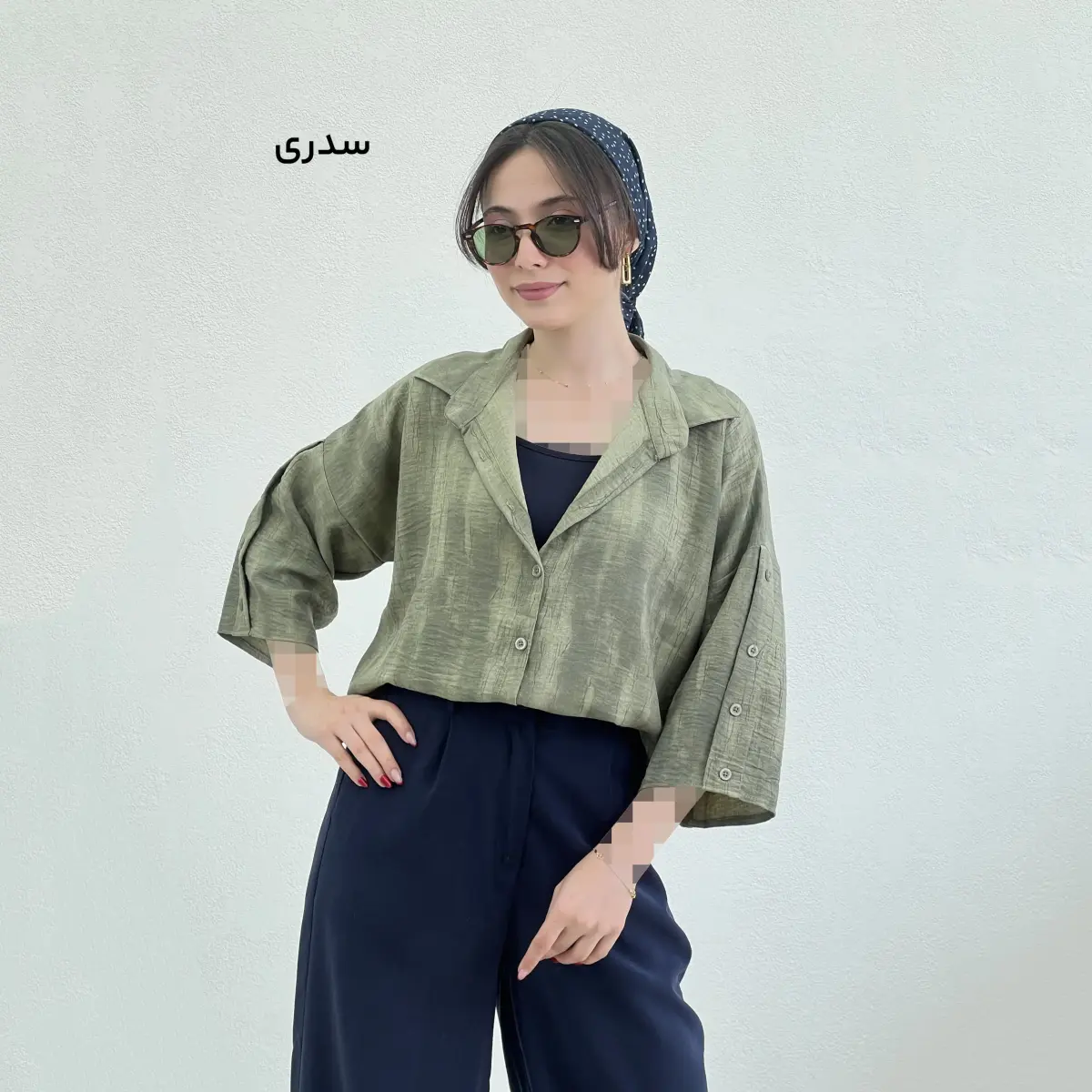 شومیز زنانه طرح گازوئیلی