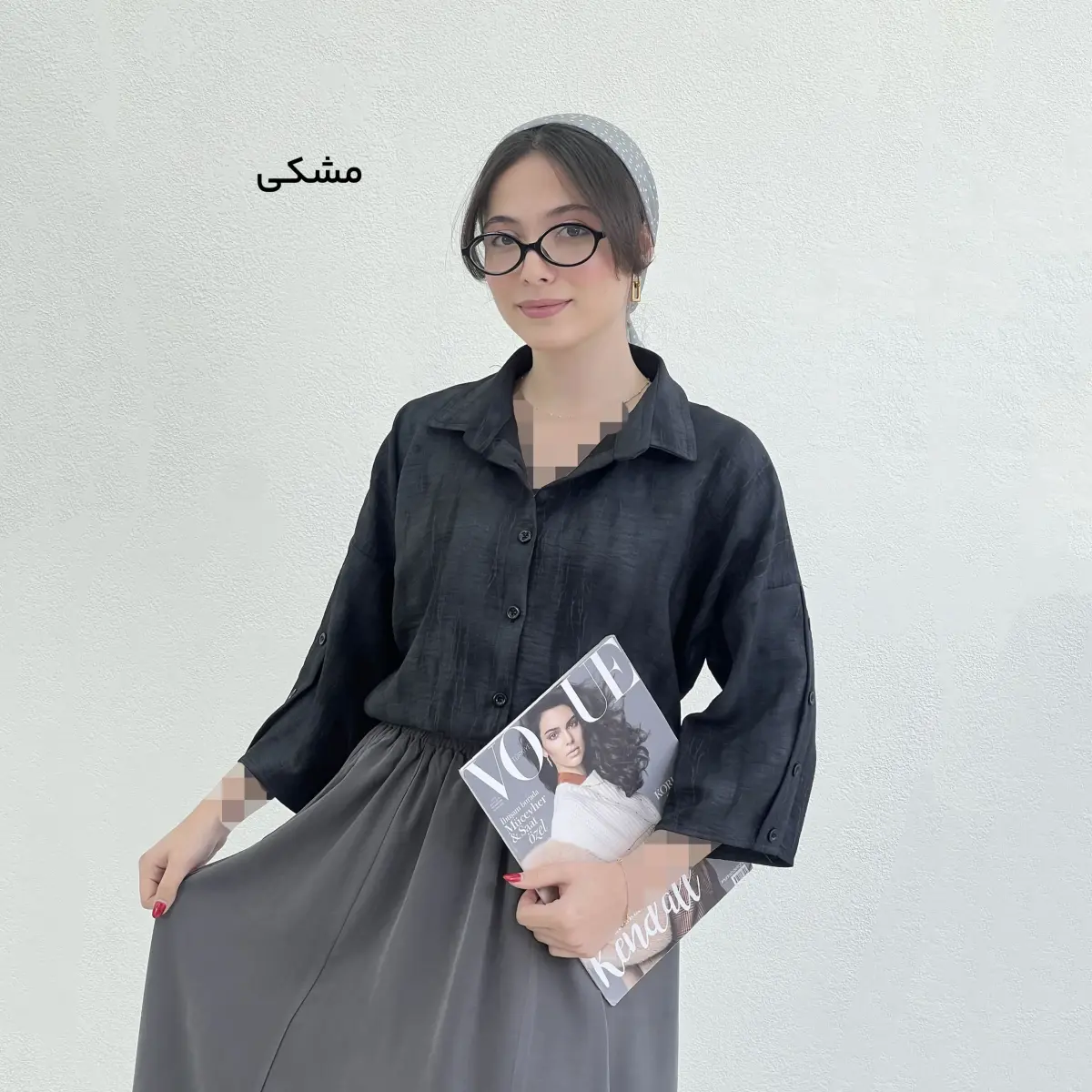 شومیز زنانه طرح گازوئیلی