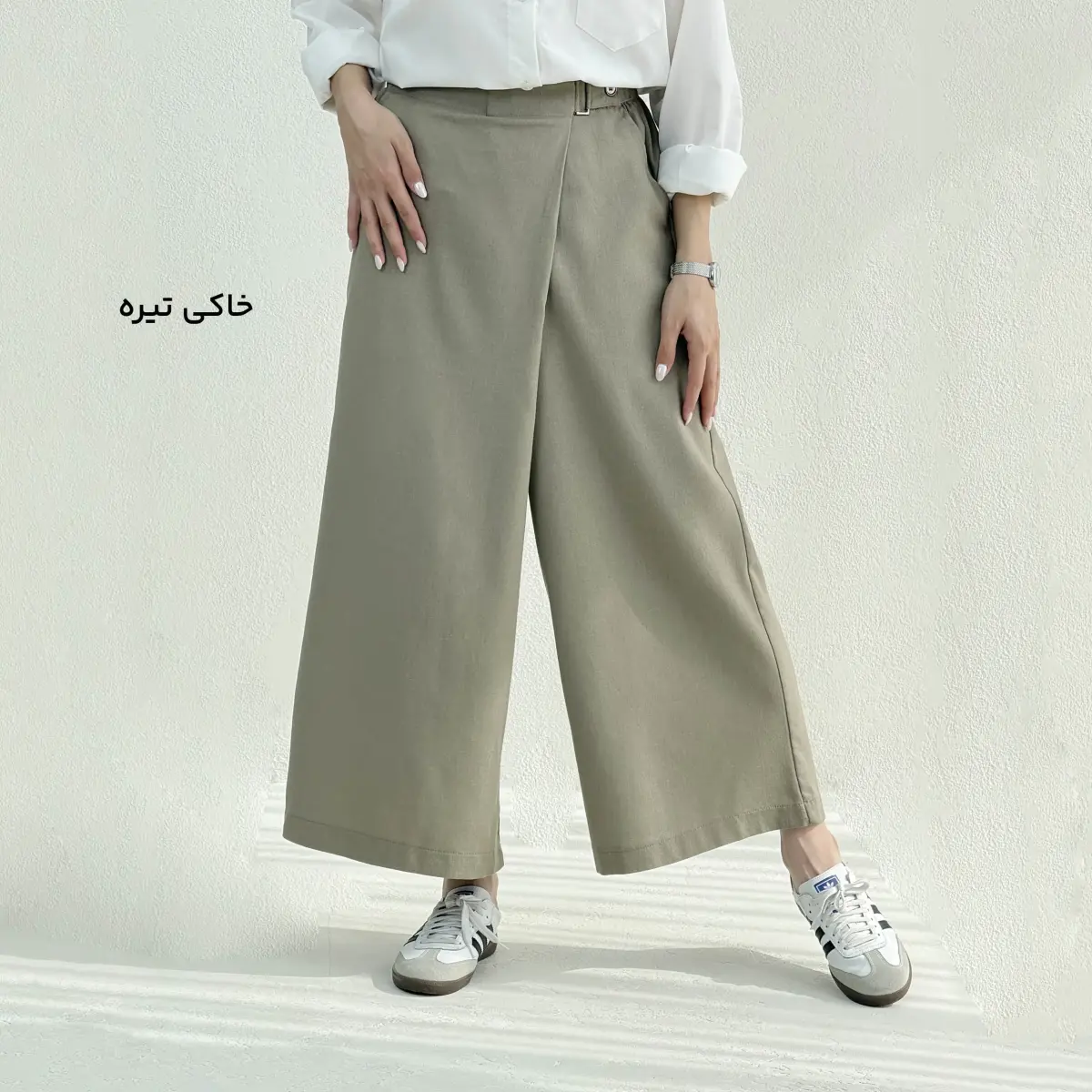 شلوار دامنی زنانه لینن