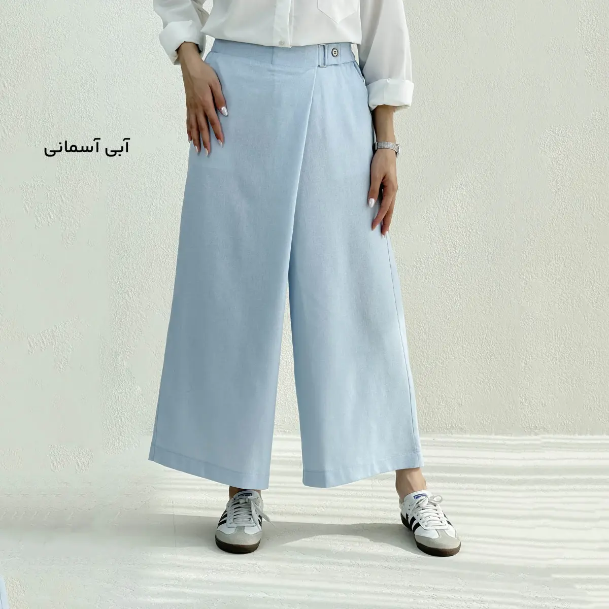 شلوار دامنی زنانه لینن