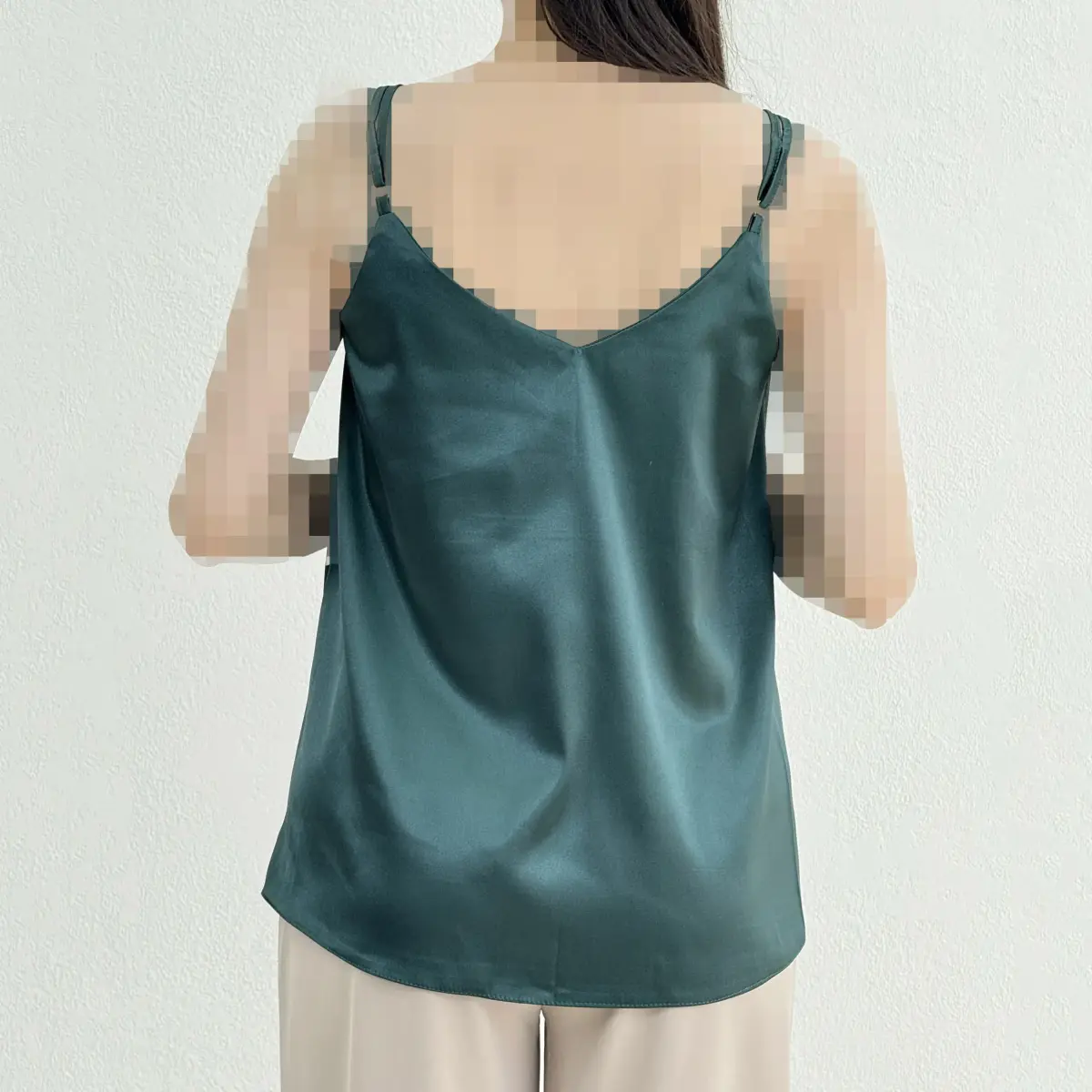 تاپ بندی زنانه ساتن