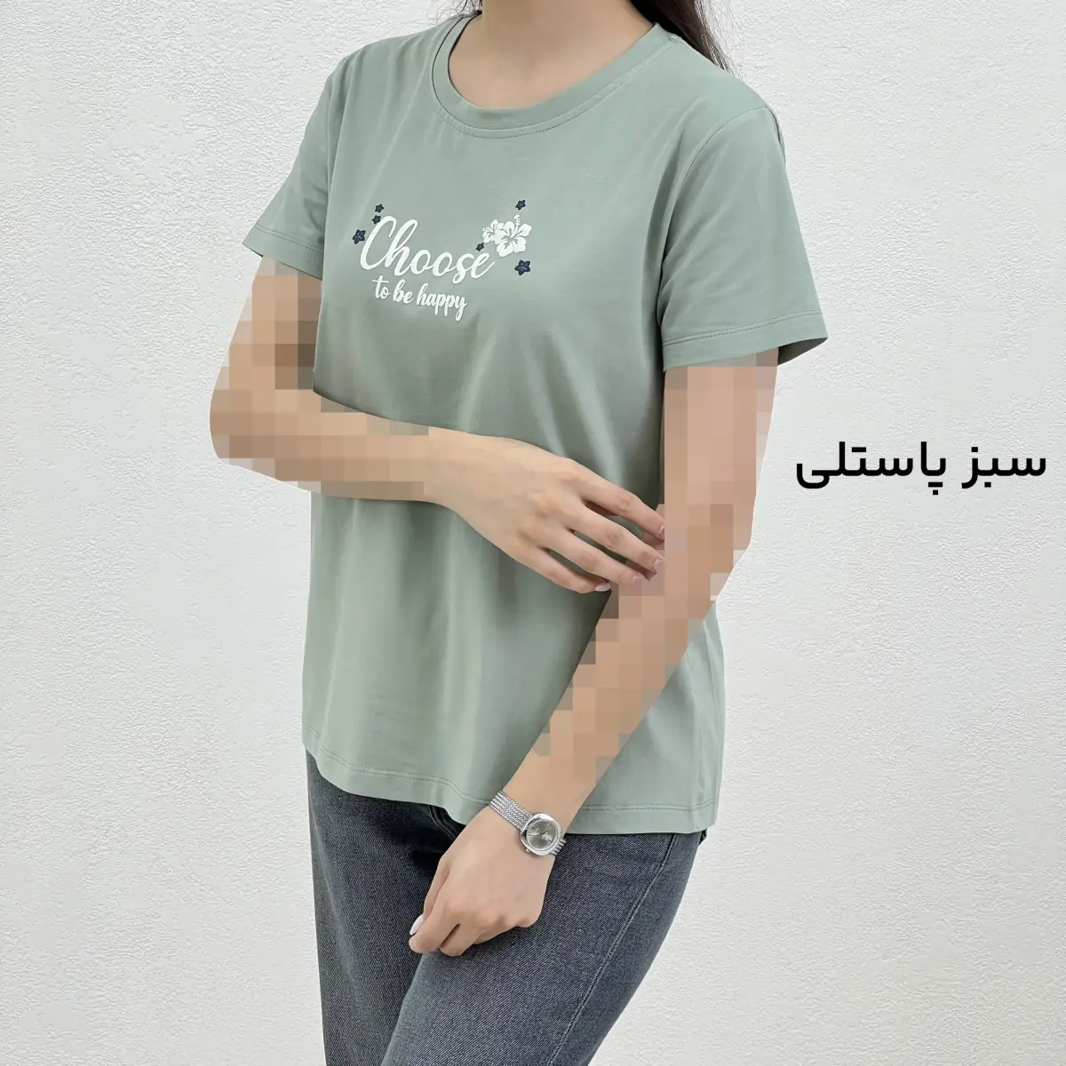 تیشرت زنانه نخ و پنبه هپی