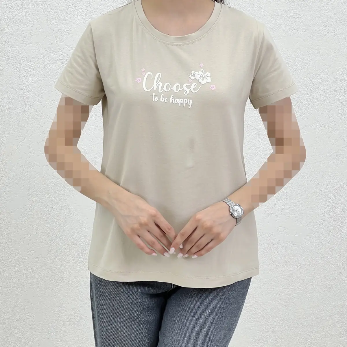 تیشرت زنانه نخ و پنبه هپی