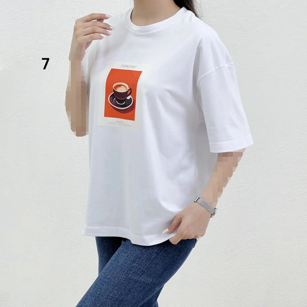 تیشرت زنانه میکس طرحدار
