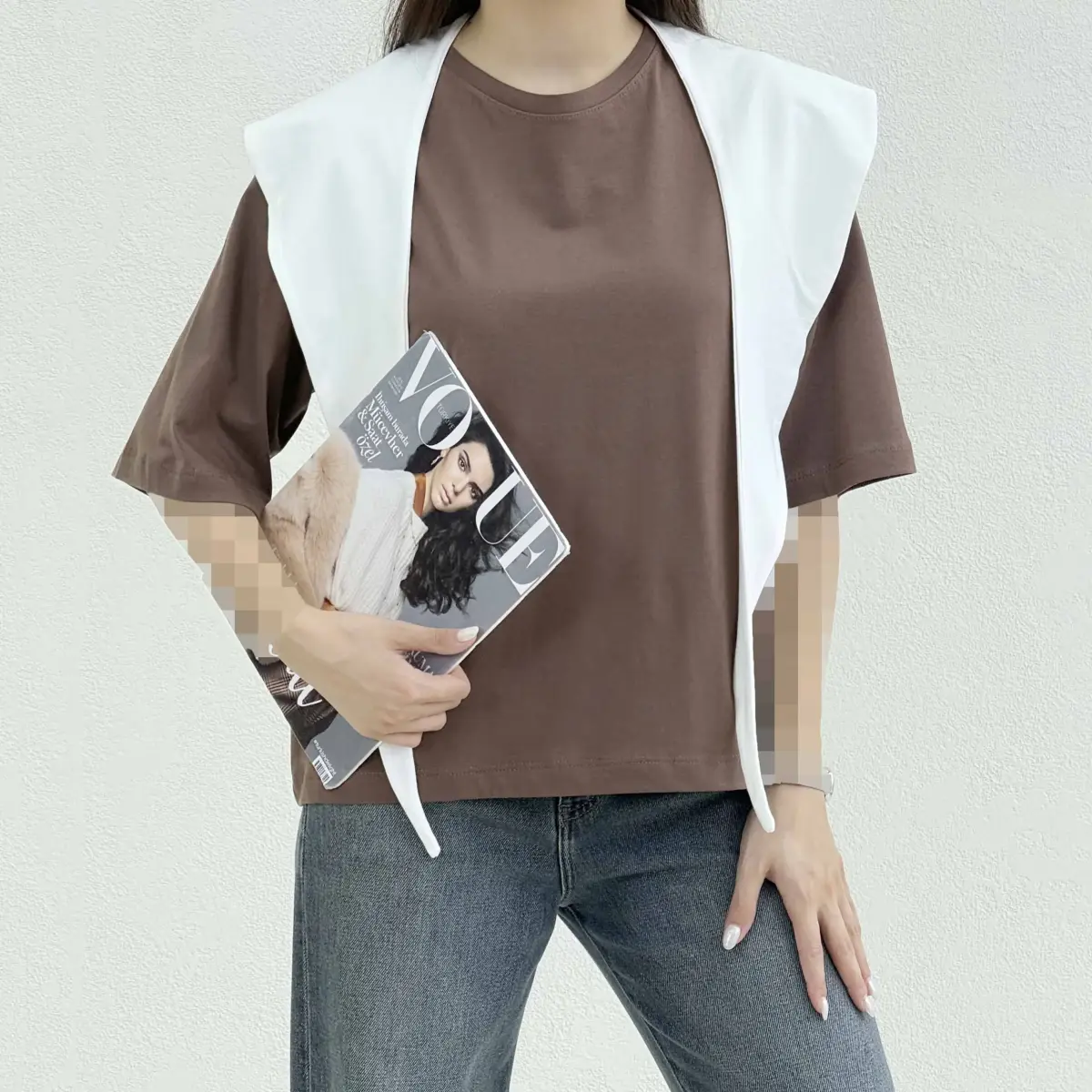 تیشرت زنانه دو تیکه