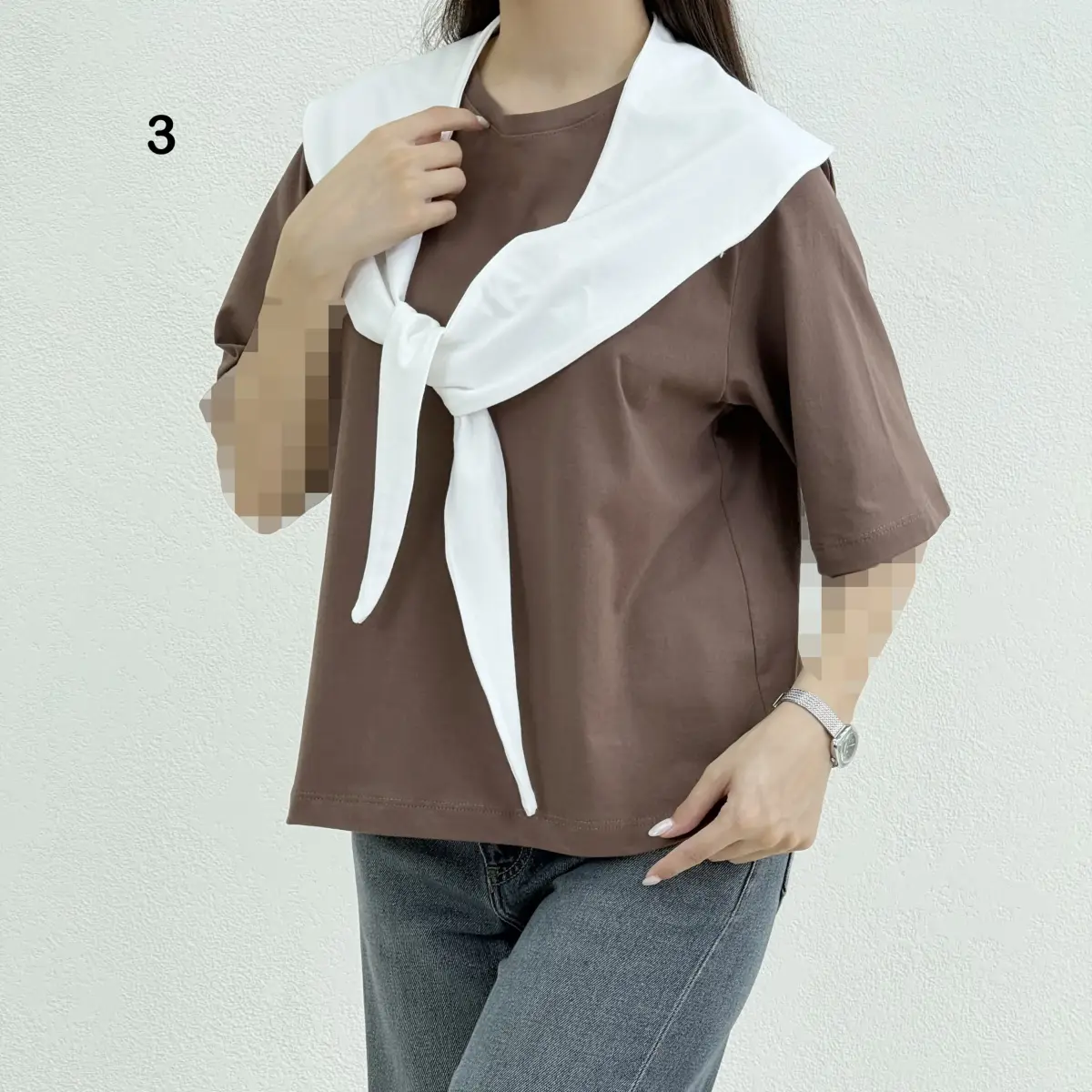 تیشرت زنانه دو تیکه