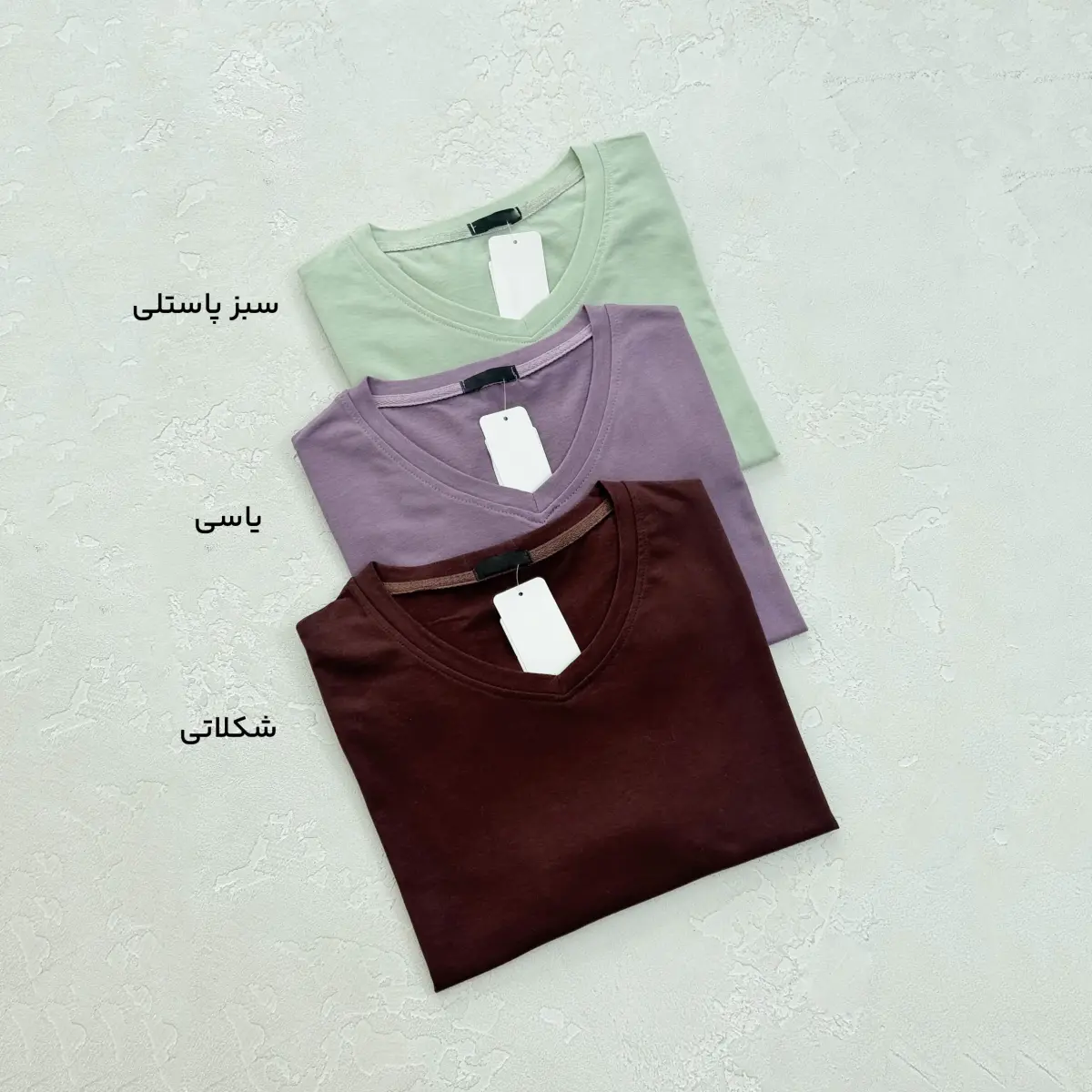 تیشرت زنانه نخ و پنبه بیسیک