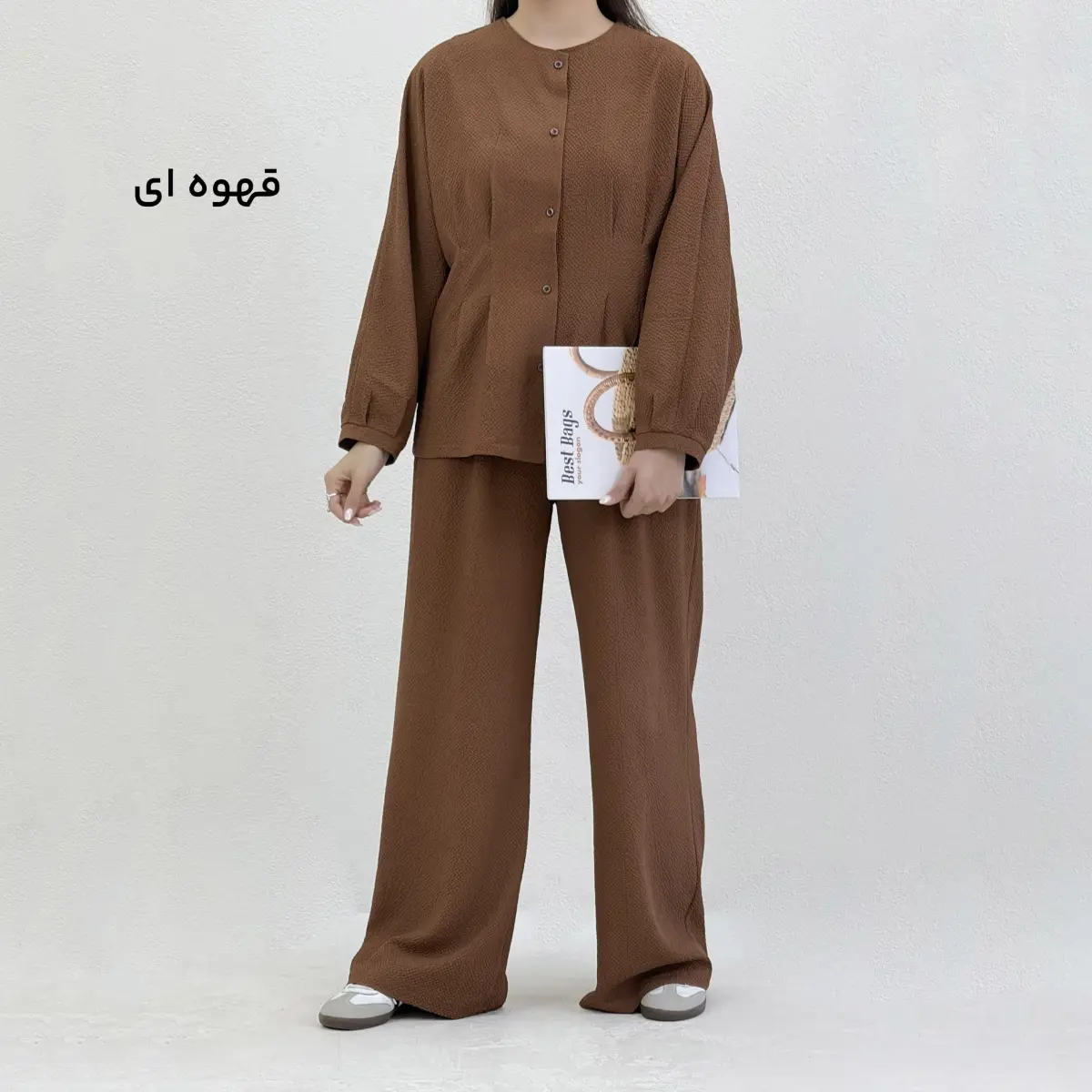ست اسپرت زنانه کرپ
