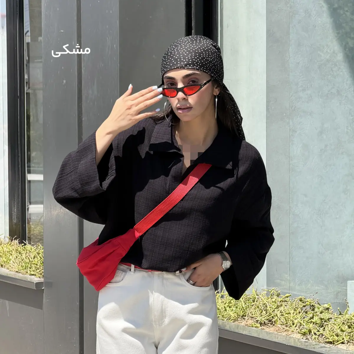 شومیز زنانه جلو بسته کادنزا