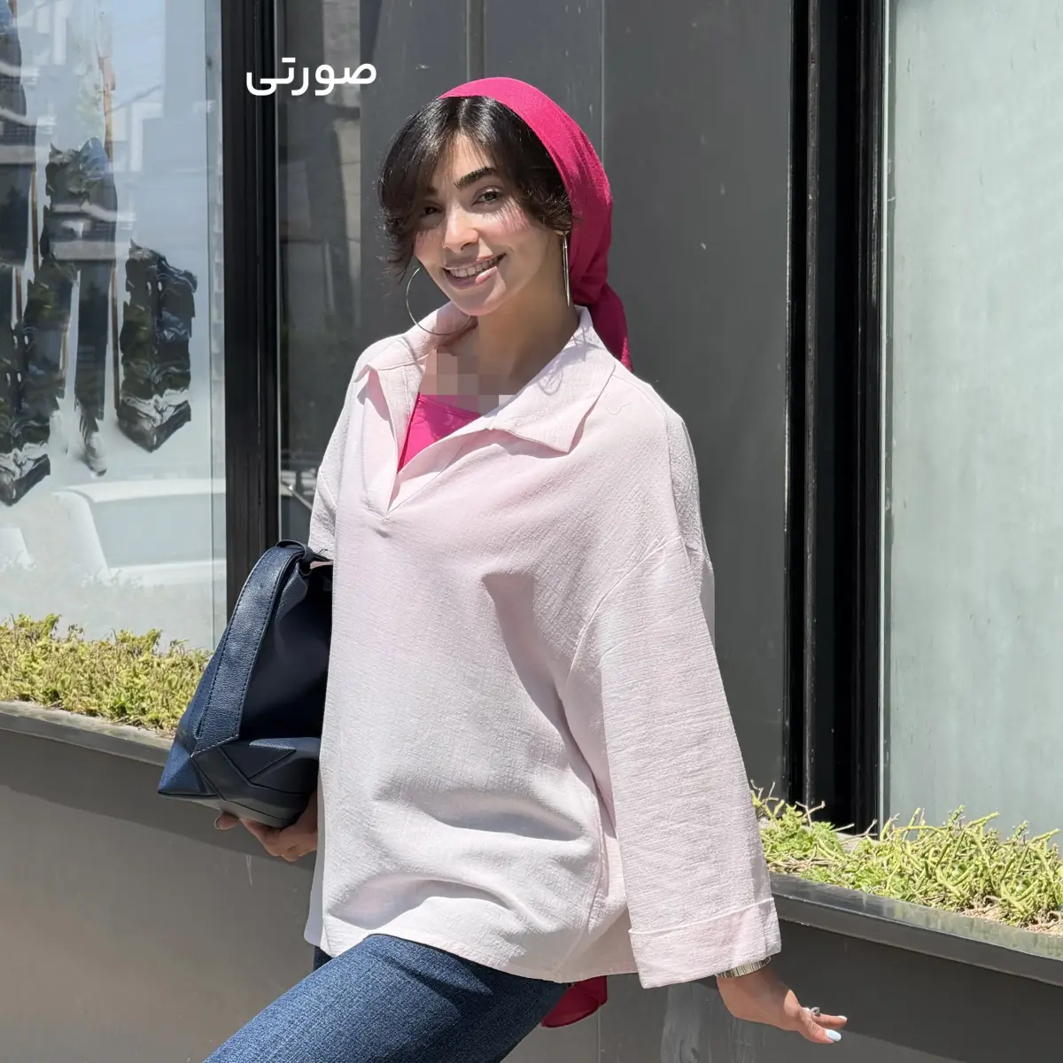 شومیز زنانه جلو بسته کادنزا