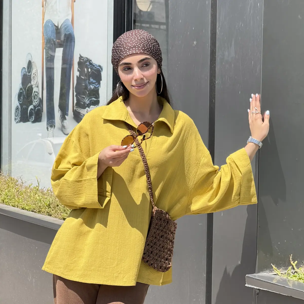 شومیز زنانه جلو بسته کادنزا