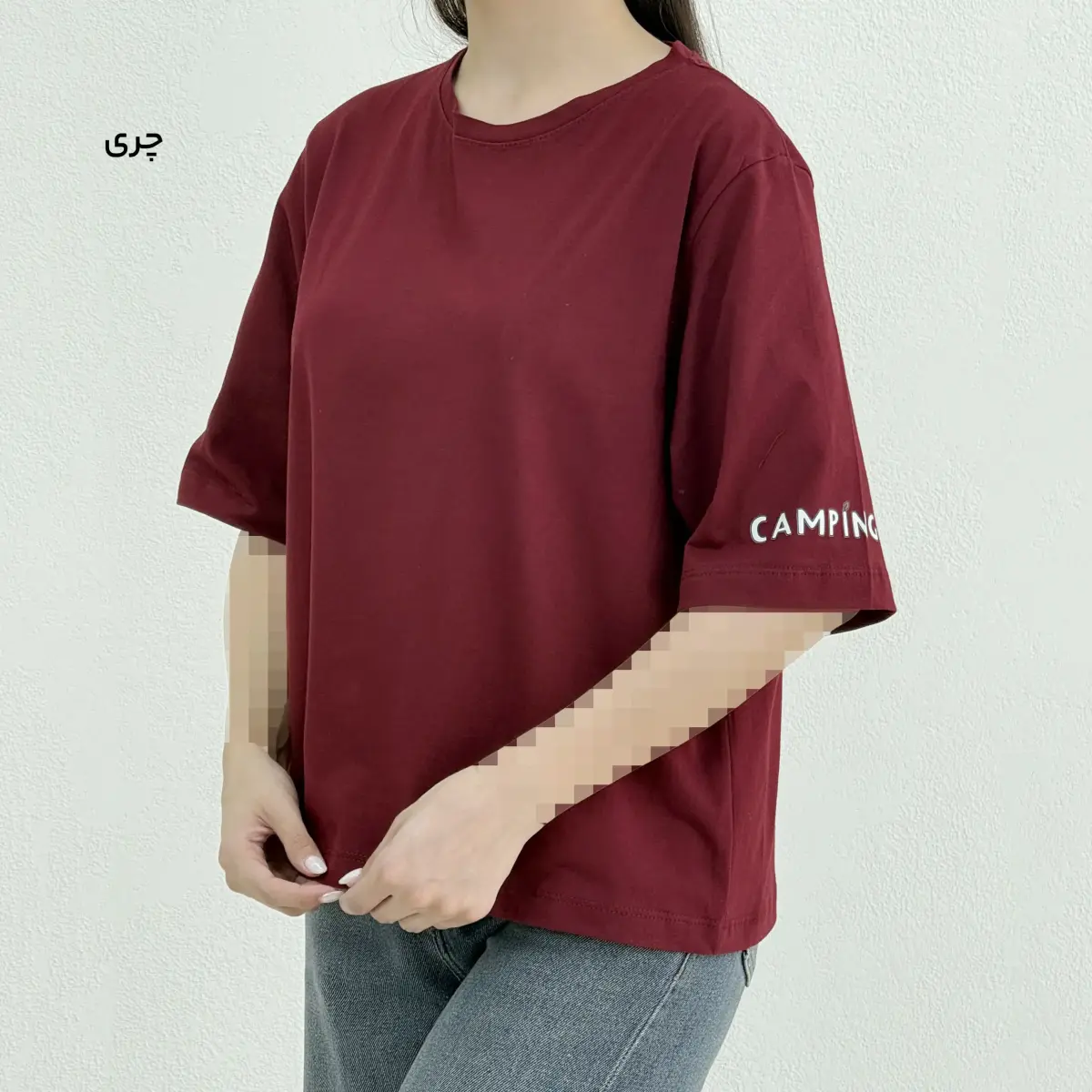 تیشرت زنانه بیسیک CAMPING