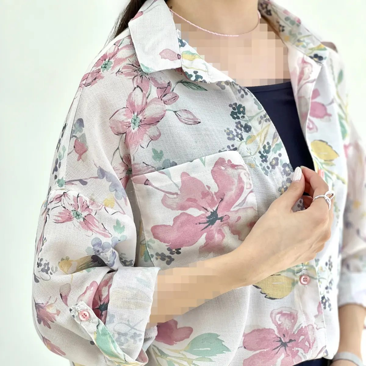 شومیز زنانه تک جیب نوآ