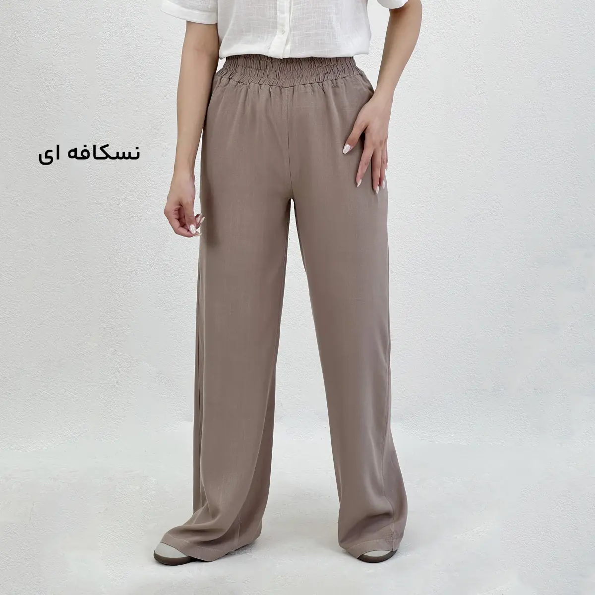 شلوار پارچه ای لینن بگ