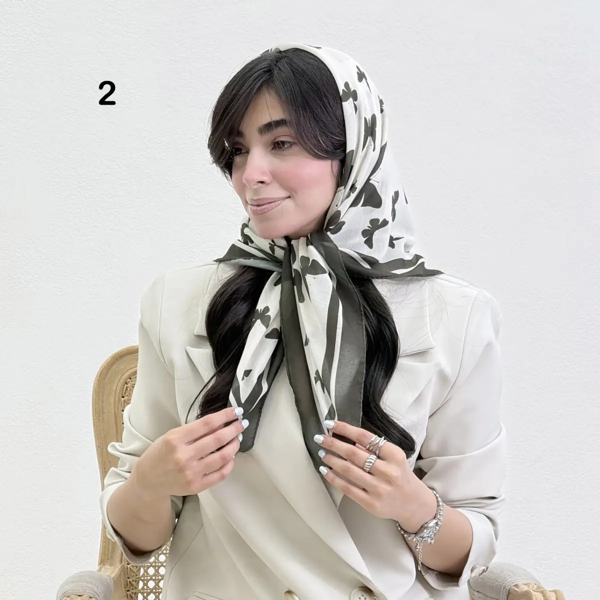 مینی اسکارف زنانه میکس | آی بولک