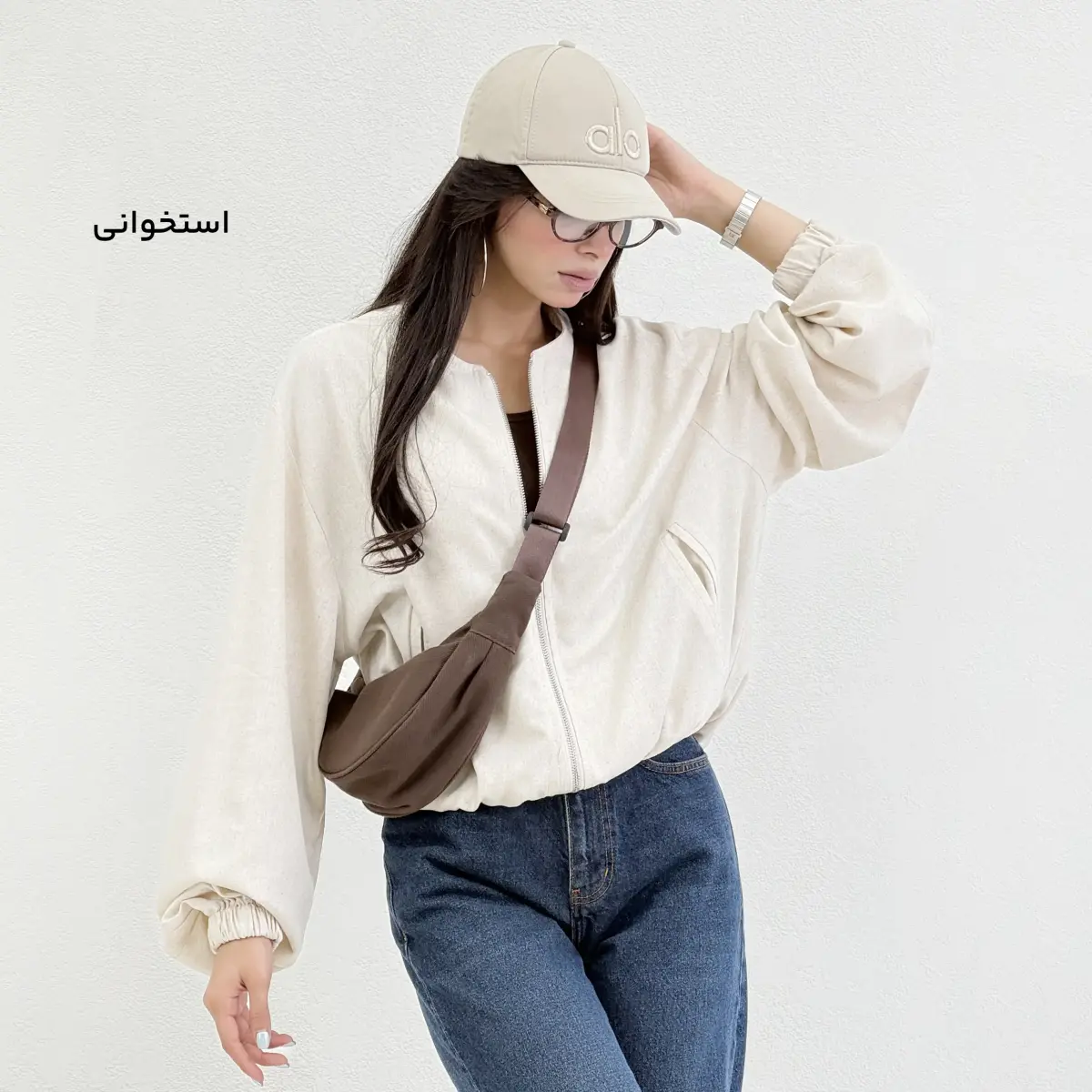 بامبر زنانه لینن جیب فیلتو | آی بولک