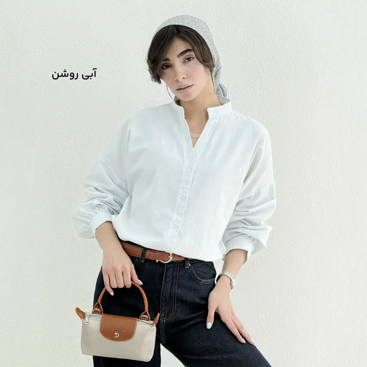شومیز زنانه لینن بیسیک | آی بولک