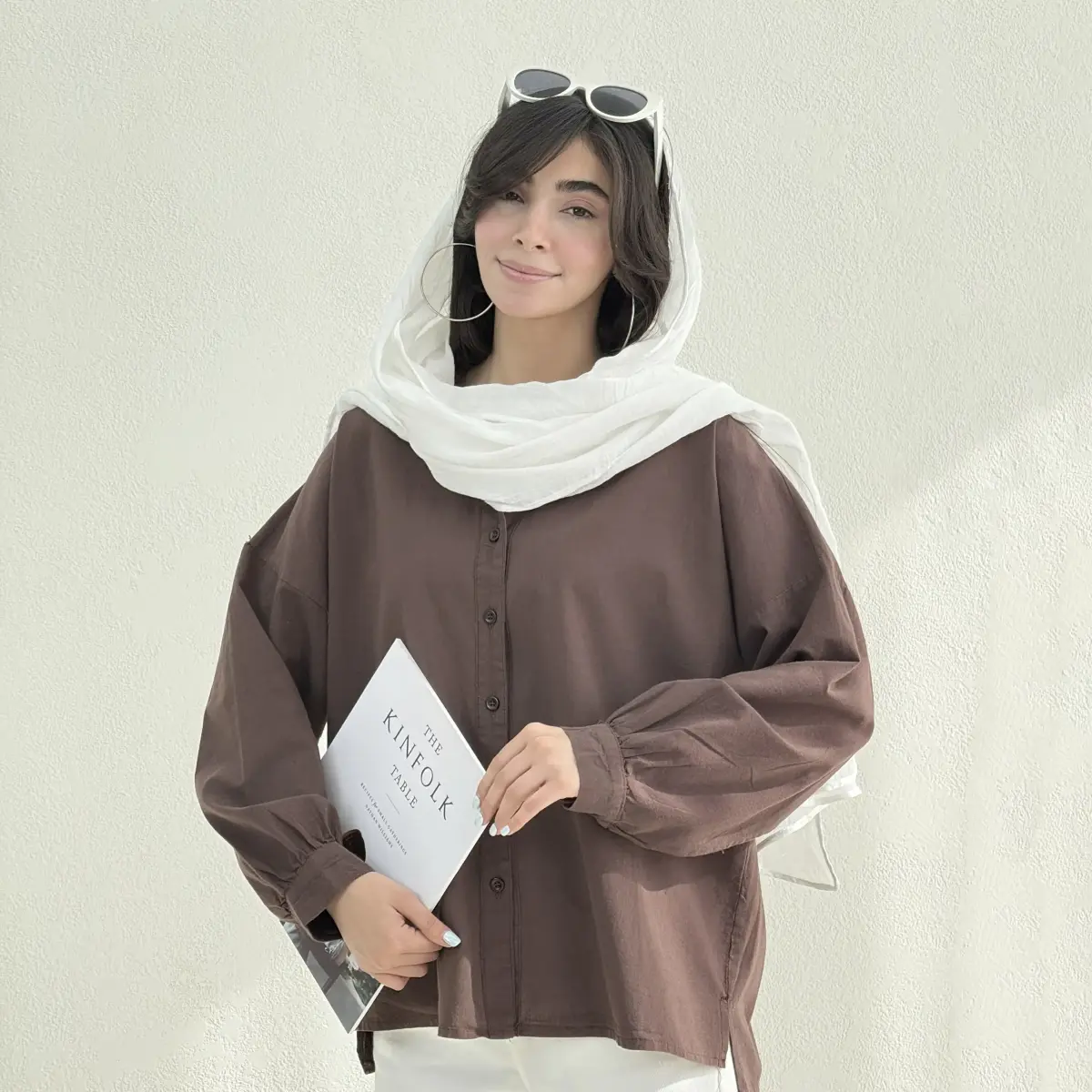 شومیز زنانه لینن بیسیک | آی بولک