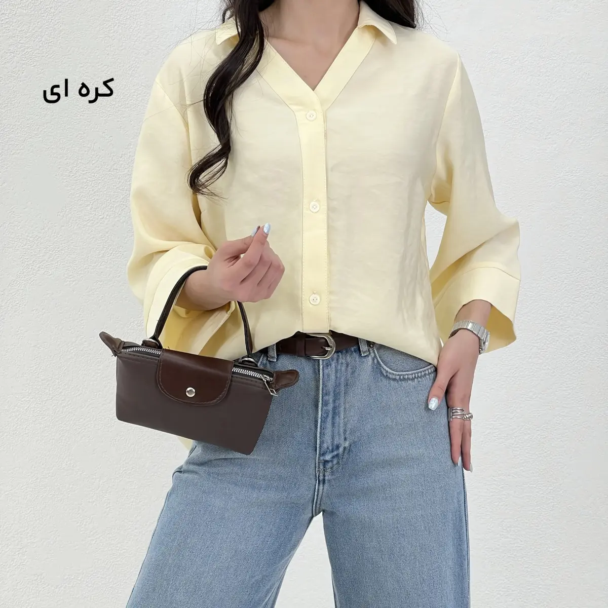 شومیز زنانه ساده رنگی | آی بولک