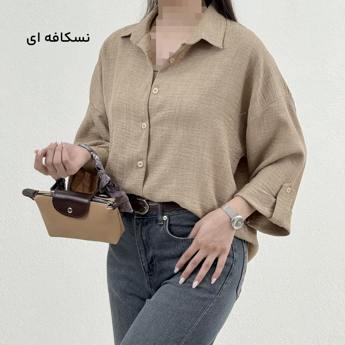 شومیز زنانه پاگون دار  | آی بولک