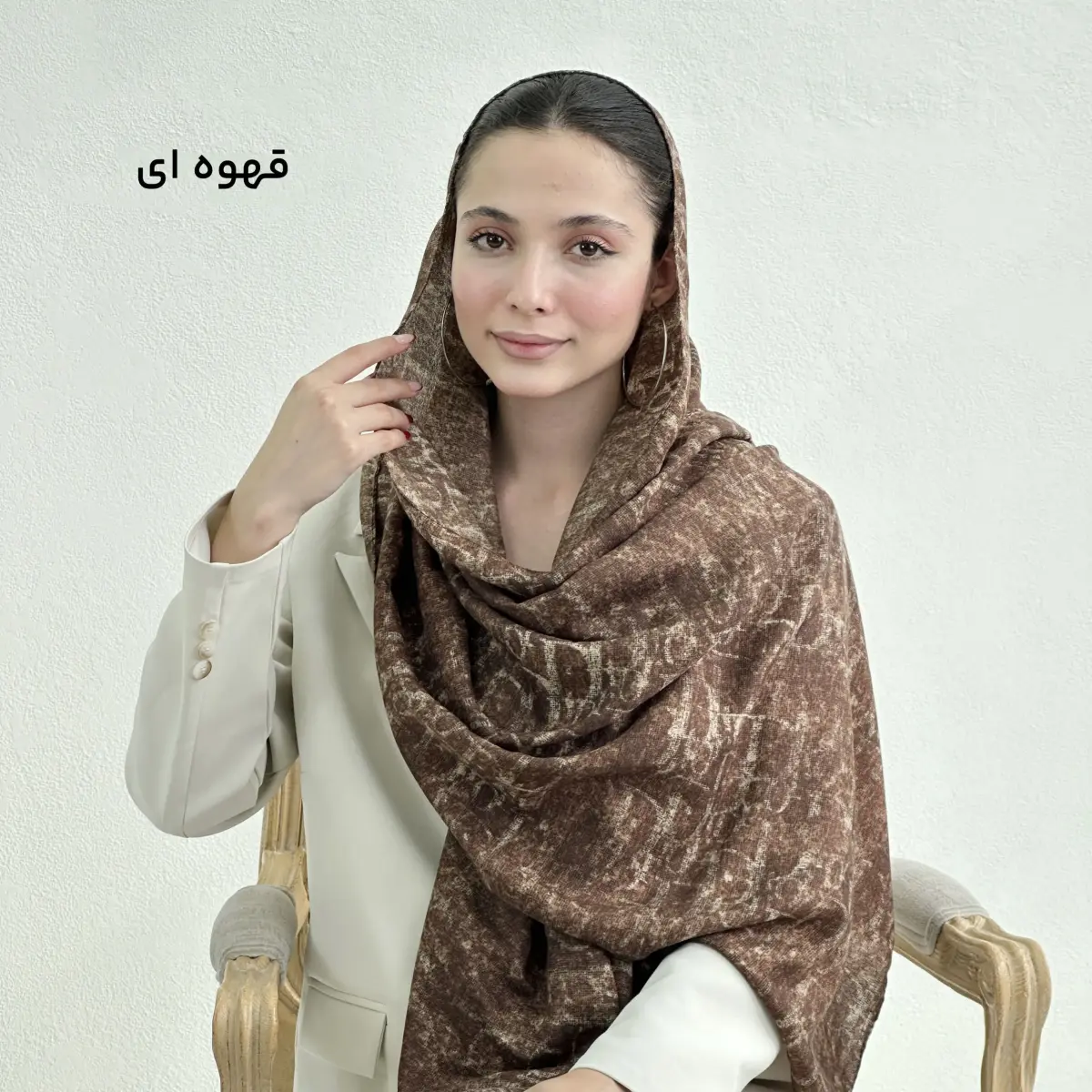 شال زنانه طرح دیور | آی بولک