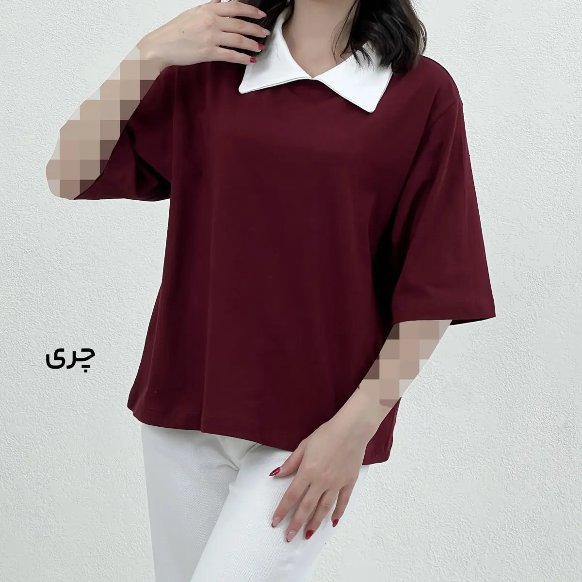 تیشرت زنانه یقه دار | آی بولک
