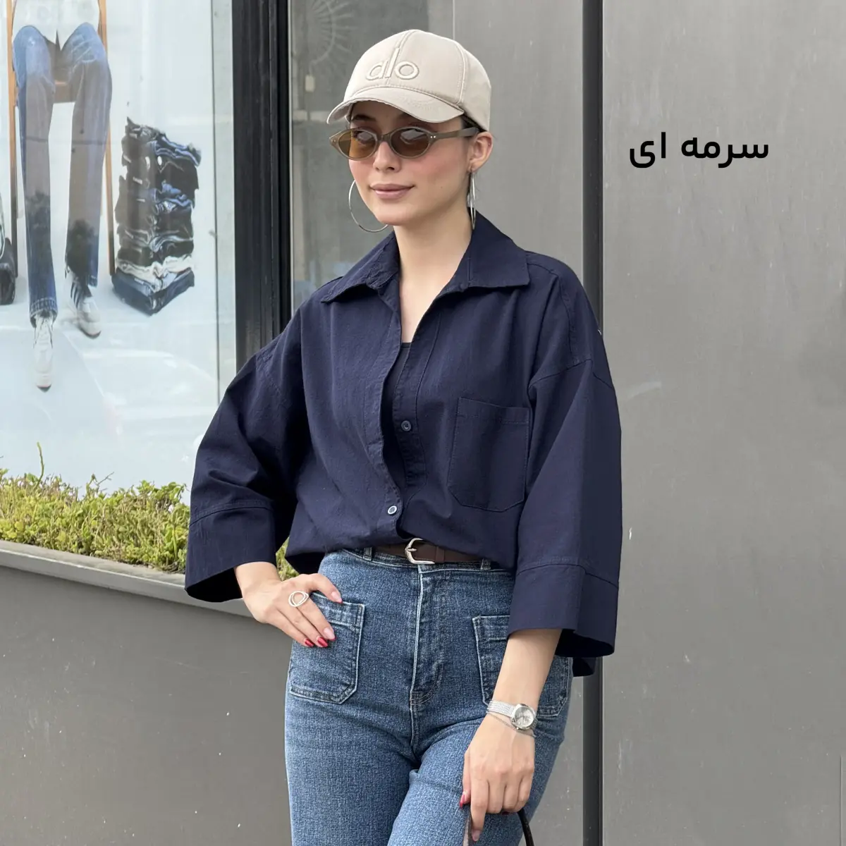 شومیز زنانه باکسی تک جیب | آی بولک