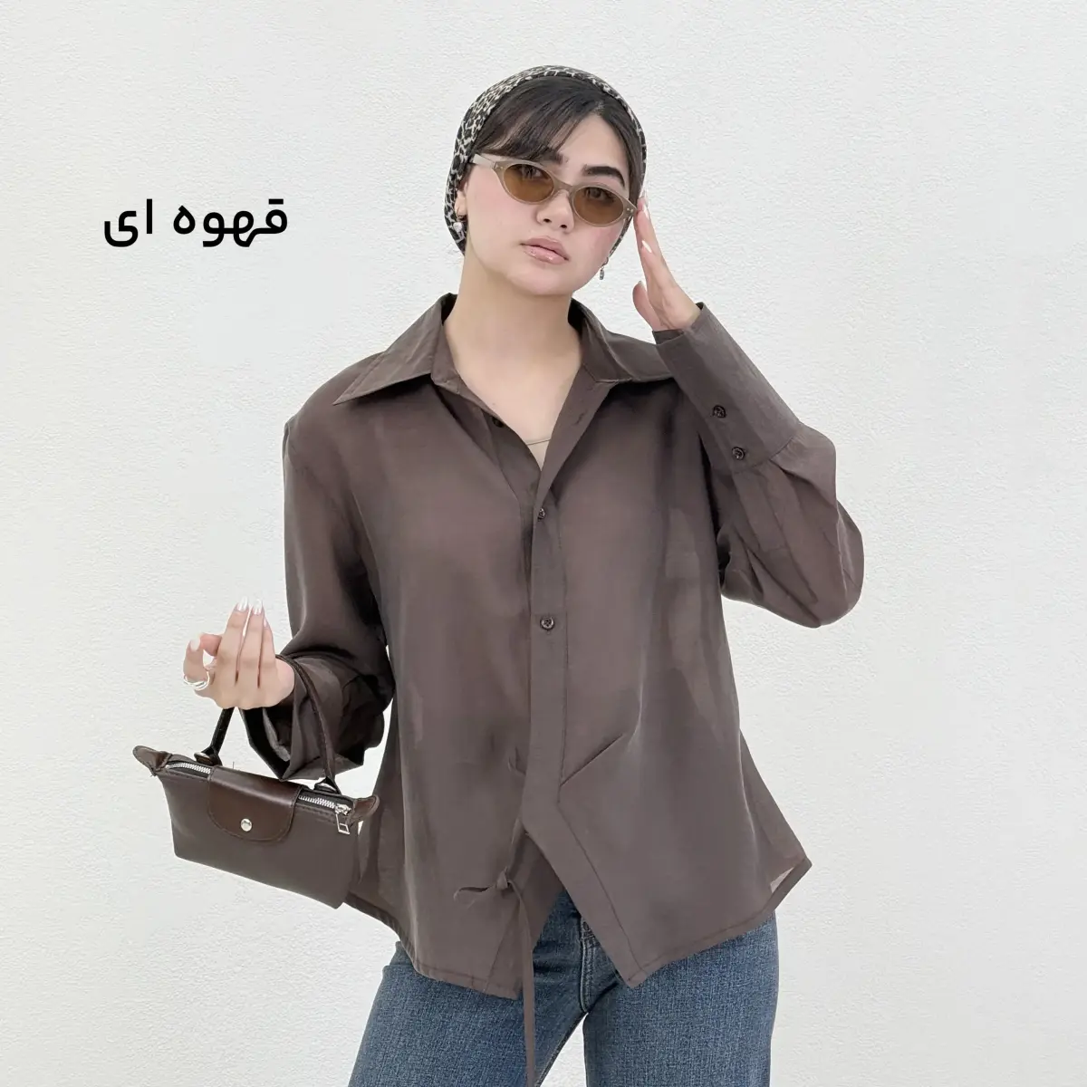شومیز زنانه پری جلو بند دار| آی بولک