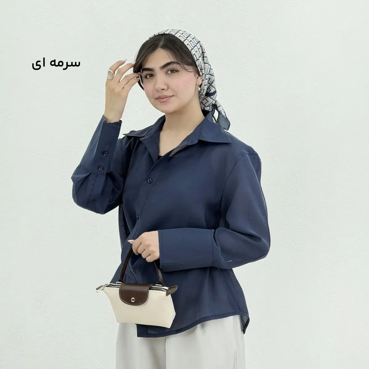 شومیز زنانه پری جلو بند دار| آی بولک
