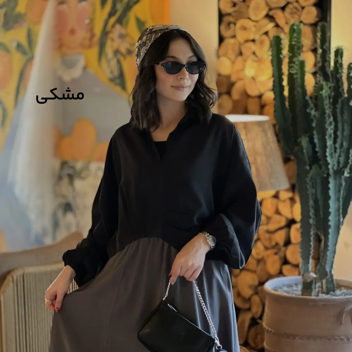 شومیز کراپ جلو بسته زنانه | آی بولک