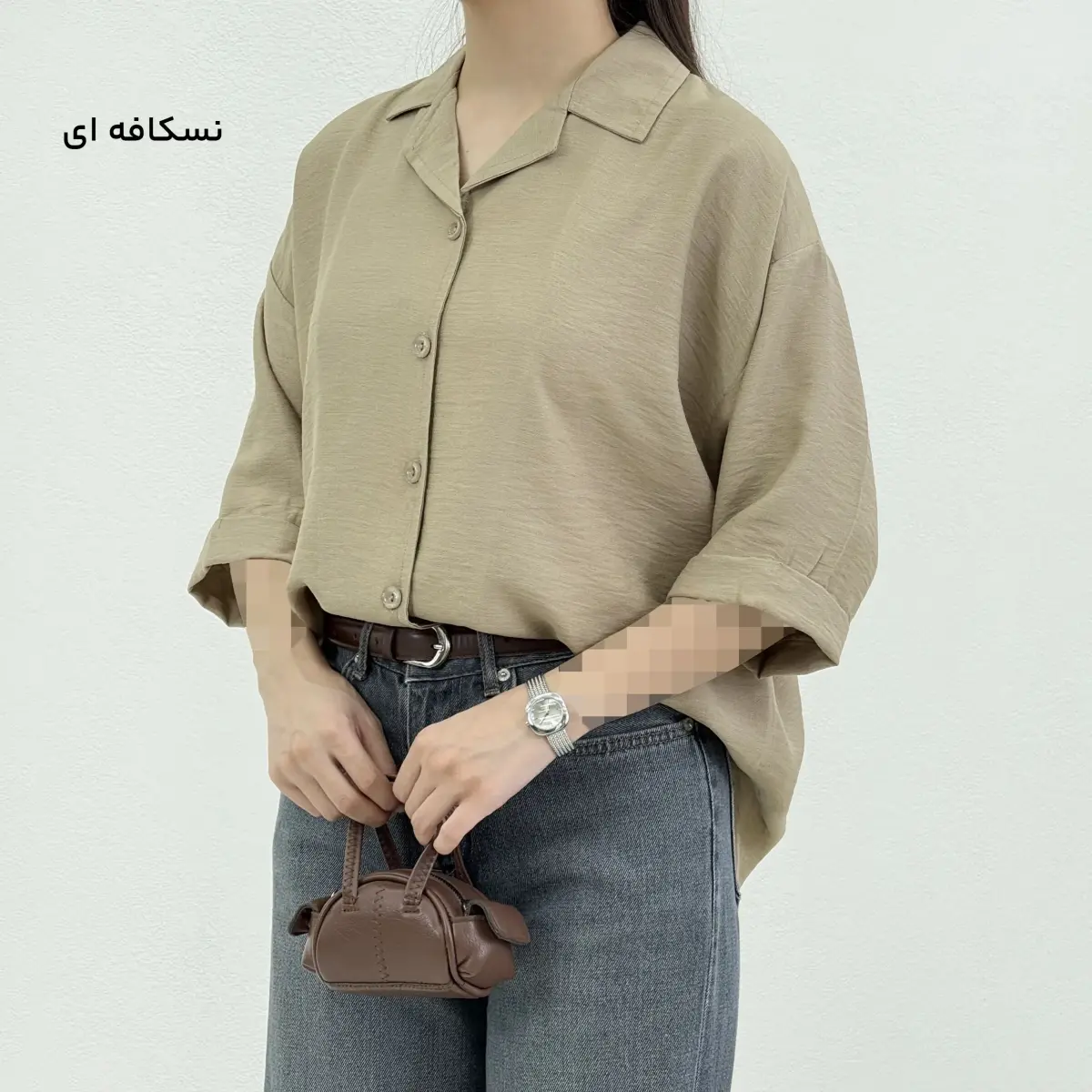 شومیز زنانه یقه انگلیسی | آی بولک