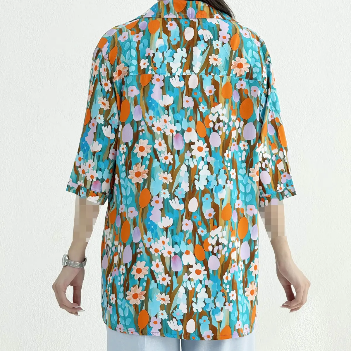 تونیک زنانه طرحدار نخی | آی بولک