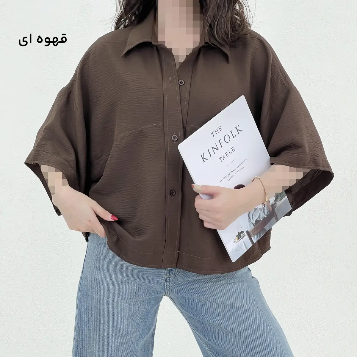 شومیز زنانه باکسی پری | آی بولک