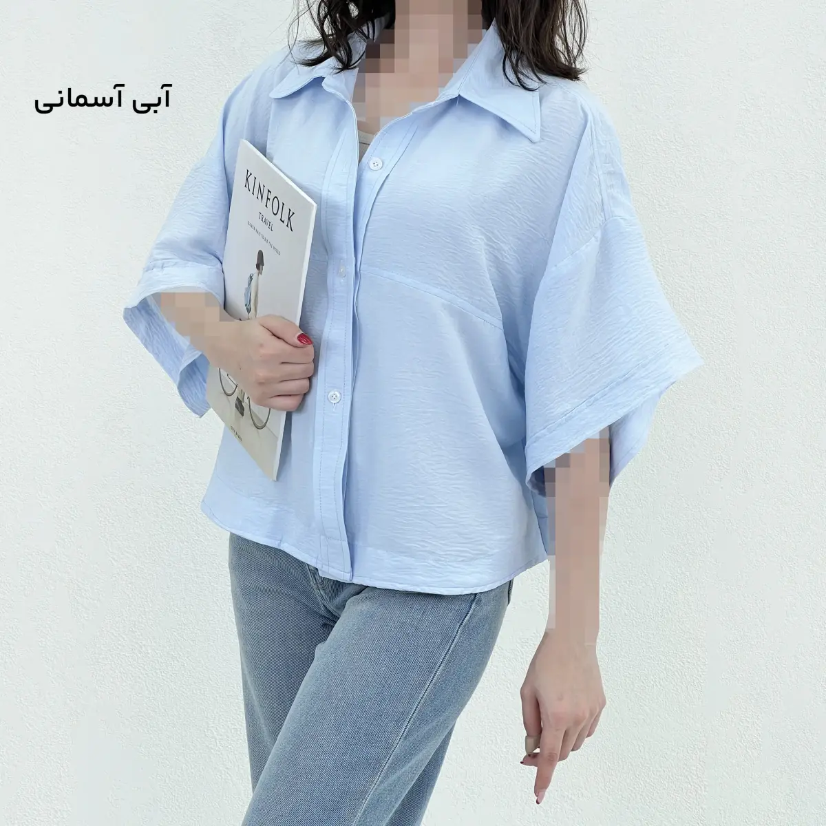 شومیز زنانه باکسی پری | آی بولک